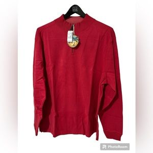 Mens zip sweater NWT